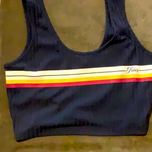 Cropped juicy couture cropped top